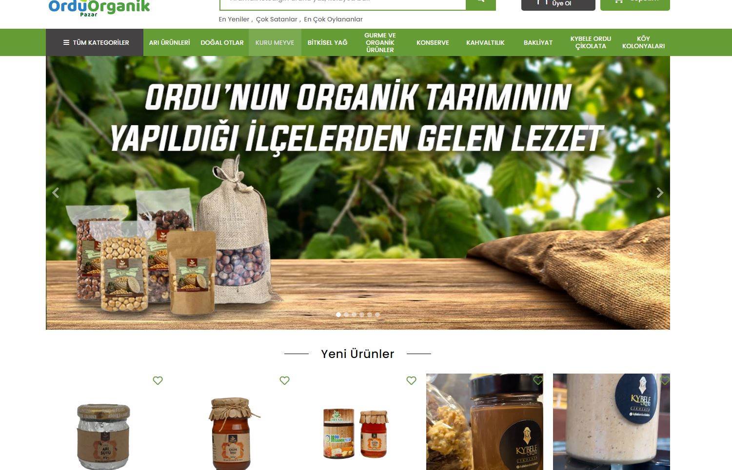 ORDU’NUN YÖRESEL ÜRÜNLERİ TÜM TÜRKİYE’DE